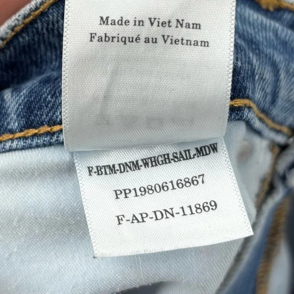 Everlane The Way High Wide Leg Flare Jeans Size 25 - Picture 4 of 8